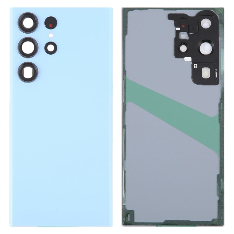 Für Samsung Galaxy S23 Ultra S918 Batteriegehäuse Mit Kleberaufkleber + Kameraobjektivabdeckung - Himmelblau, Galaxy S23 Ultra
Für Samsung Galaxy S23 Ultra S918 Batteriegehäuse Mit Kleberaufkleber + Kameraobjektivabdeckung - Himmelblau, Galaxy S23 Ultra