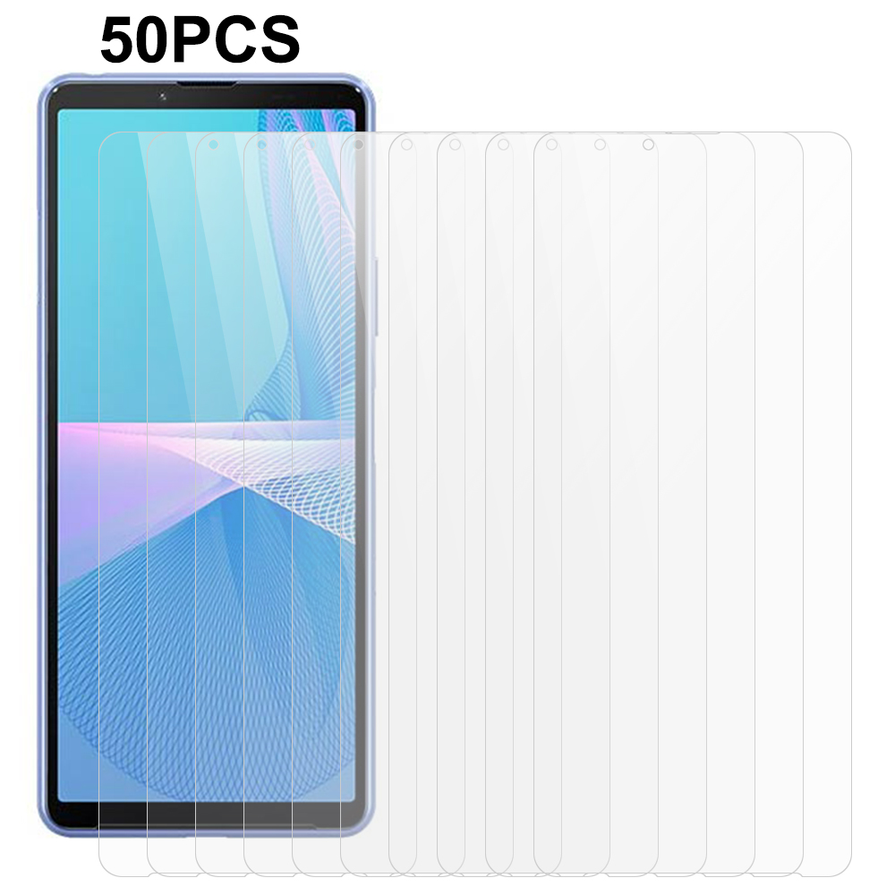 50 Stück / Set Für Sony Xperia 10 III Lite / 10 III 5G 2,5d 0,3 mm Leinwand Protektor Temperiertes Glas Ultra Clear Film, Sony Xperia 10 III Lite
50 Stück / Set Für Sony Xperia 10 III Lite / 10 III 5G 2,5d 0,3 mm Leinwand Protektor Temperiertes Glas Ultra Clear Film, Sony Xperia 10 III Lite