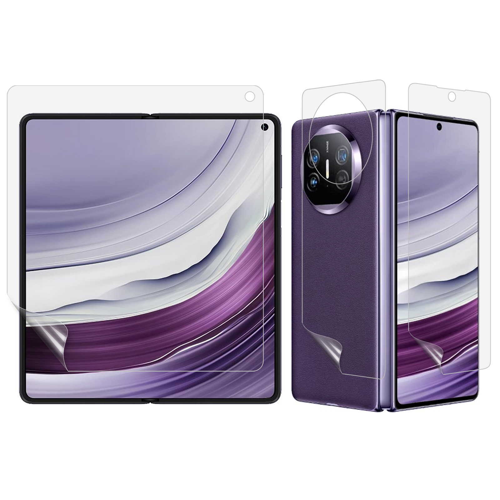 1 Setzen Sie Schutzfilm Für Huawei Mate X5, Inside + Vorne + Rücken Voller Cover Tpu + Pet -hydrogel Film, Huawei Mate X5
1 Setzen Sie Schutzfilm Für Huawei Mate X5, Inside + Vorne + Rücken Voller Cover Tpu + Pet -hydrogel Film, Huawei Mate X5