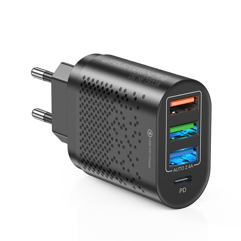 UD7533 3 USB-A + PD Type C 4-портовый Настенный Адаптер Для Мобильного Телефона Для Мобильного Телефона Для Мобильного Телефона / Планшет - ес / Черный, Universal
UD7533 3 USB-A + PD Type C 4-портовый Настенный Адаптер Для Мобильного Телефона Для Мобильного Телефона Для Мобильного Телефона / Планшет - ес / Черный, Universal
