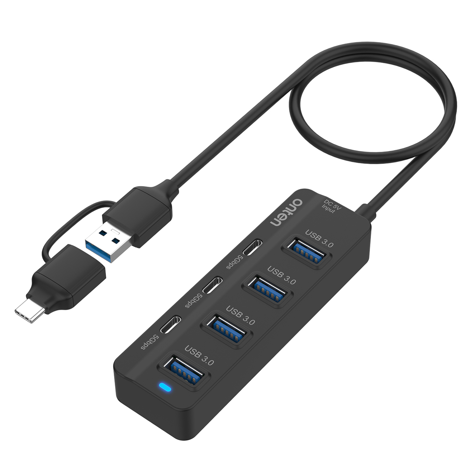 Auf UCA5306 7-in-2 USB / Typ-c-hub-adapter 4 USB 3.0 + 3 Usb-c-dockingstation 5gbit / s Datenkonverter
Auf UCA5306 7-in-2 USB / Typ-c-hub-adapter 4 USB 3.0 + 3 Usb-c-dockingstation 5gbit / s Datenkonverter