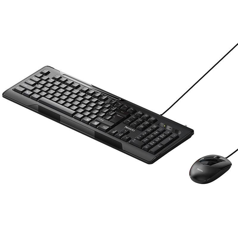 Yesido KB14 Ergonomics USB Kabelverdrahtes Tastatur -maus -set Für Computer -laptop
Yesido KB14 Ergonomics USB Kabelverdrahtes Tastatur -maus -set Für Computer -laptop