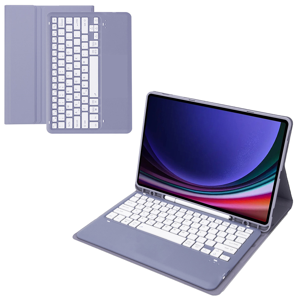 A810b Für Samsung Galaxy Tab S9+ X810 / X816 / X818 Abnehmbarer Bluetooth -tastaturhülle Stoßdichter Tablet -tablet -abdeckung Mit Stiftschlitz - Lila, Galaxy Tab S9+
A810b Für Samsung Galaxy Tab S9+ X810 / X816 / X818 Abnehmbarer Bluetooth -tastaturhülle Stoßdichter Tablet -tablet -abdeckung Mit Stiftschlitz - Lila, Galaxy Tab S9+