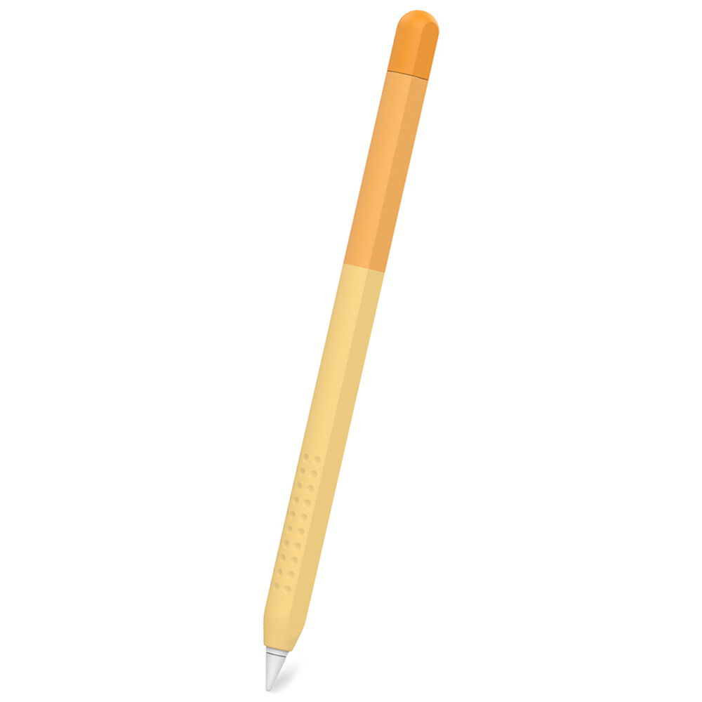 STOYOBE For Apple Pencil 2nd Generation Gradient Color Silicone Drop-proof Sleeve Stylus Pen Protective Cover - Orange
STOYOBE For Apple Pencil 2nd Generation Gradient Color Silicone Drop-proof Sleeve Stylus Pen Protective Cover - Orange