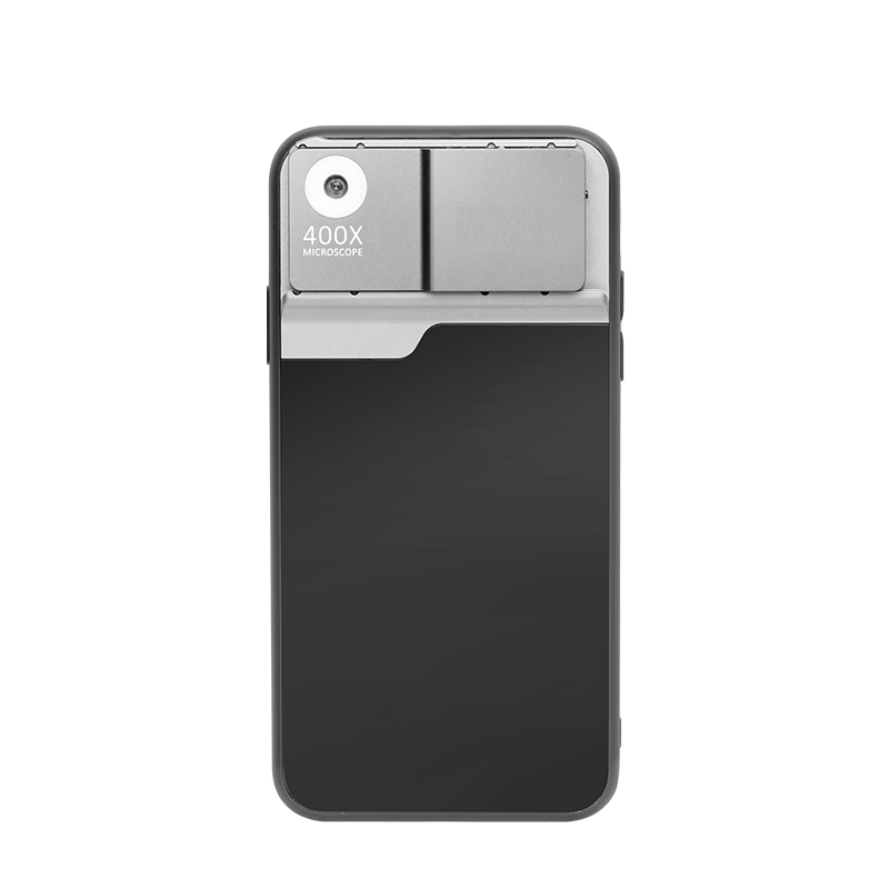 Aluminum Alloy + TPU Protective Phone Case with 400X Microscope Lens for iPhone 11 6.1 inch, iPhone 11 6.1 inch
Aluminum Alloy + TPU Protective Phone Case with 400X Microscope Lens for iPhone 11 6.1 inch, iPhone 11 6.1 inch