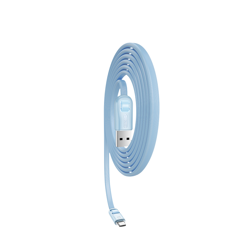 JOYROOM S-1030M1 Jiangxin Series Type-C 3A Flat Data Cable for Huawei Samsung Xiaomi Etc. - Blue, iPhone 12 mini
JOYROOM S-1030M1 Jiangxin Series Type-C 3A Flat Data Cable for Huawei Samsung Xiaomi Etc. - Blue, iPhone 12 mini