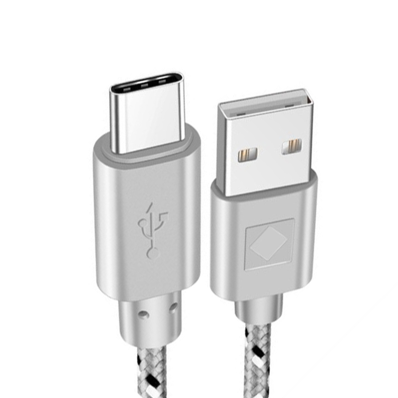 1m Colorful Nylon Braided Type-C Interface 480Mbps Data Cable Phone Charging Cord - White, Universal
1m Colorful Nylon Braided Type-C Interface 480Mbps Data Cable Phone Charging Cord - White, Universal