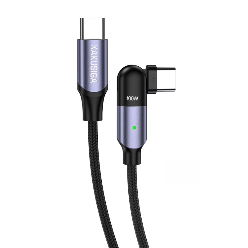 Kakusiga KSC-655 Fengxuan-serien-typ-c zu Typ-c 100W Schnelles Ladekabel 180 ° Rotierender Stecker Handy-handy-datenkabel - Schwarz, Universal
Kakusiga KSC-655 Fengxuan-serien-typ-c zu Typ-c 100W Schnelles Ladekabel 180 ° Rotierender Stecker Handy-handy-datenkabel - Schwarz, Universal
