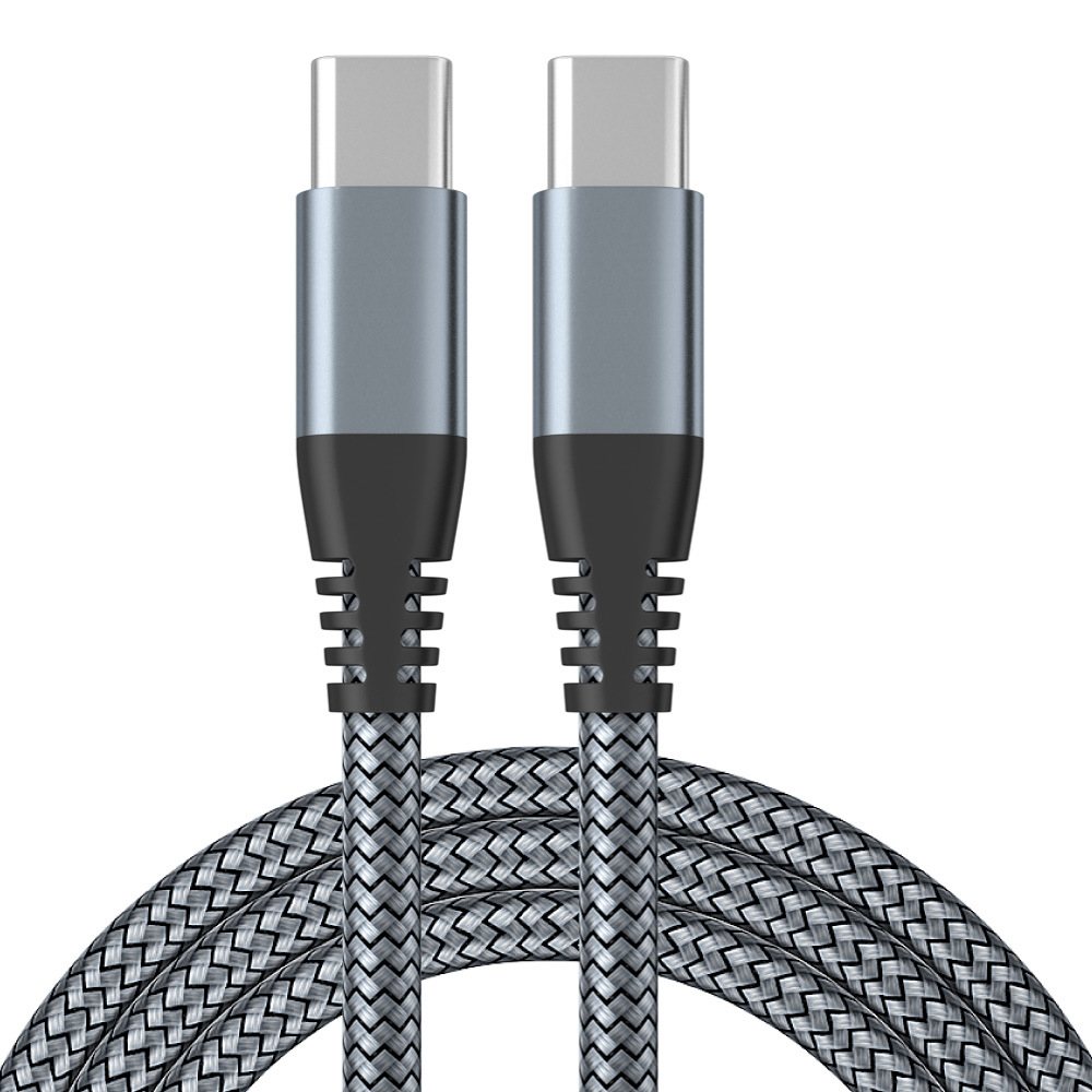 2m Typ-c Zum Typ-c-pd 60W Ladungskabel Nylon Geflochtene Usb2.0-ladedatenkabel Für Mobiltelefone, Tabellen, Laptops - Grau, Universal
2m Typ-c Zum Typ-c-pd 60W Ladungskabel Nylon Geflochtene Usb2.0-ladedatenkabel Für Mobiltelefone, Tabellen, Laptops - Grau, Universal