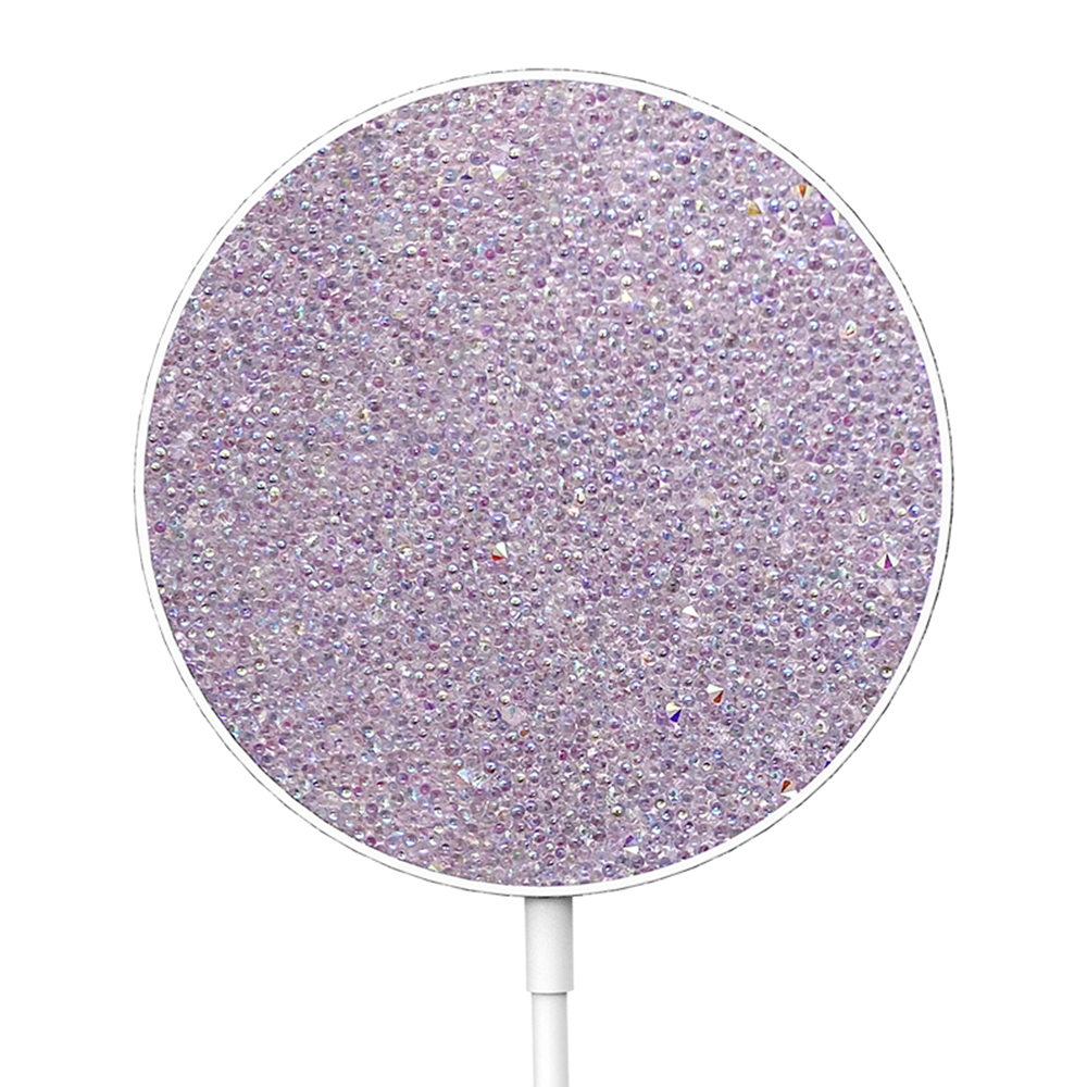 15W Diamond Pattern Magnet Wireless Charger for iPhone 12 mini/iPhone 12/12 Pro/12 Pro Max - Purple, iPhone 12 mini
15W Diamond Pattern Magnet Wireless Charger for iPhone 12 mini/iPhone 12/12 Pro/12 Pro Max - Purple, iPhone 12 mini