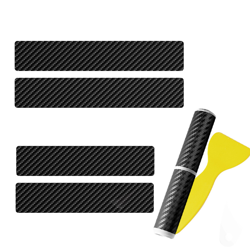 1304 4pcs / Set Universeller Autotür Sill Sill Dekorationsaufkleber Anti-kratzer-pvc-kohlefaser-texturabziehbilder - Schwarz
1304 4pcs / Set Universeller Autotür Sill Sill Dekorationsaufkleber Anti-kratzer-pvc-kohlefaser-texturabziehbilder - Schwarz