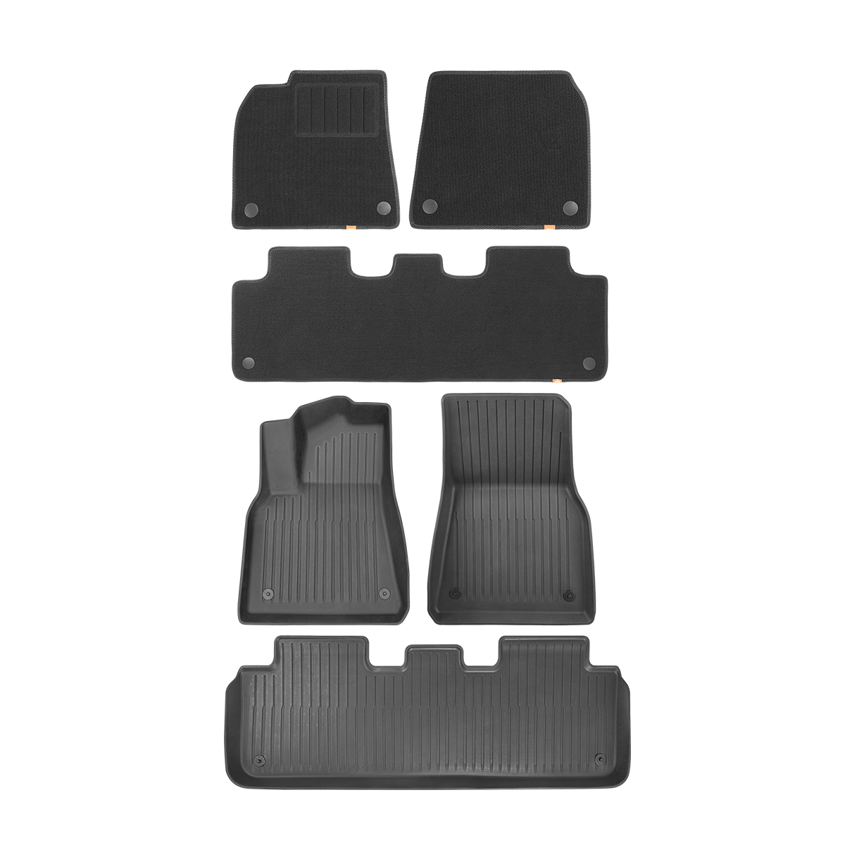 Basis T-Space 6pcs / Floor Liner Für Tesla Model Y Anti-Slip TPE Car Innenzubehör Floor Matte Einstellen - Schwarz
Basis T-Space 6pcs / Floor Liner Für Tesla Model Y Anti-Slip TPE Car Innenzubehör Floor Matte Einstellen - Schwarz