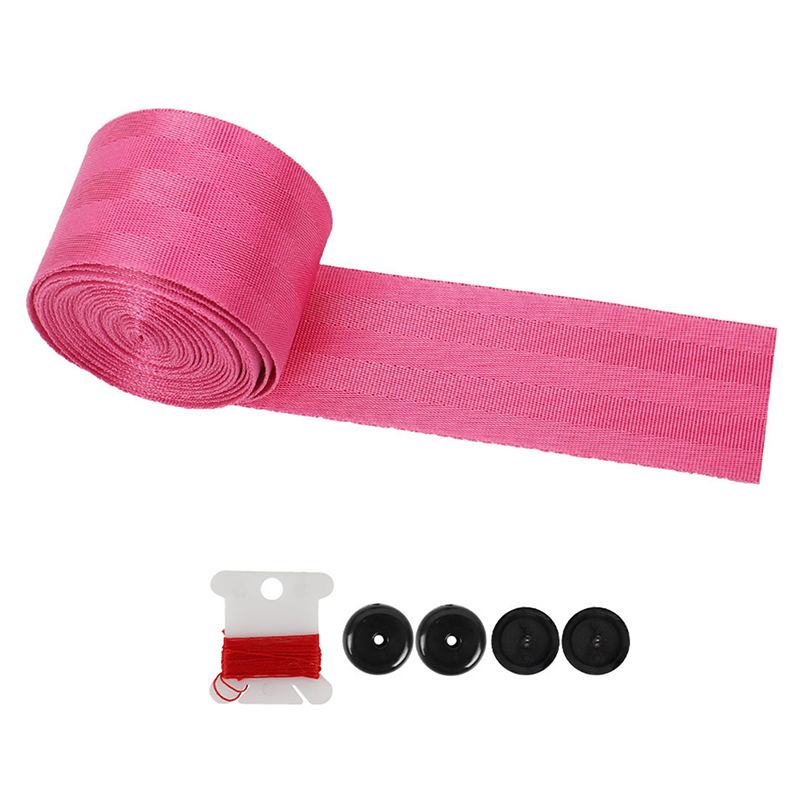 3,6 Mx4,8 cm Auto Sicherheitsgurt Gurtbing Runden Sicherheitsriemen Hochfestes DIY -rucksackgürtel - Rosa
3,6 Mx4,8 cm Auto Sicherheitsgurt Gurtbing Runden Sicherheitsriemen Hochfestes DIY -rucksackgürtel - Rosa