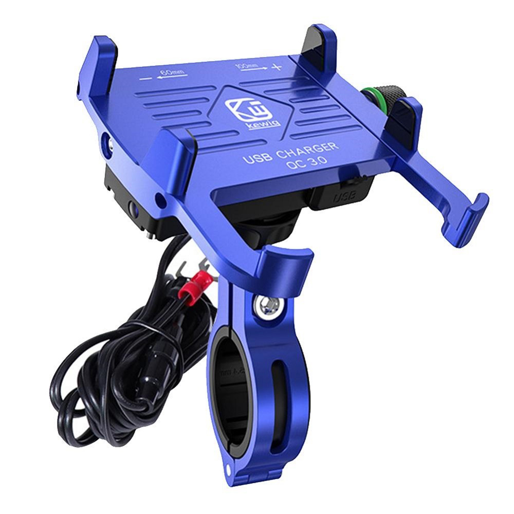 Kewig M6S Bike -lenker QC3.0 Fast Ladegeräte Telefonhalter Motorrad -legierung Rotierende Telefonhalterung Mit 1,5 m Stromkabel - Blau
Kewig M6S Bike -lenker QC3.0 Fast Ladegeräte Telefonhalter Motorrad -legierung Rotierende Telefonhalterung Mit 1,5 m Stromkabel - Blau