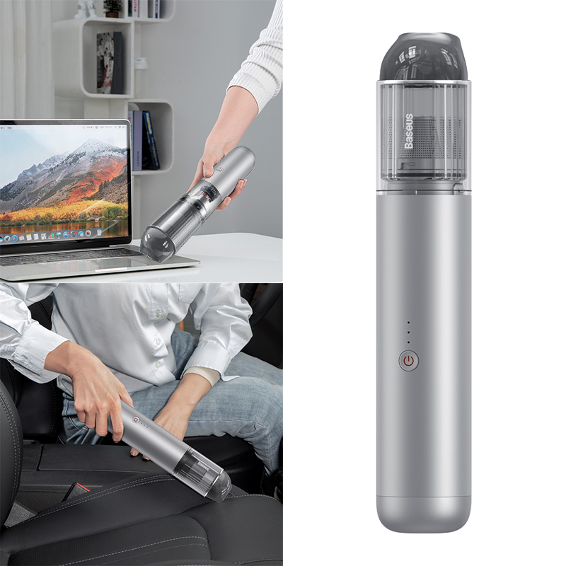 Basisus A3 15000PA Tragbarer Auto Staubsauger Wireless Handheld Auto Vakuum-Saugreinigungswerkzeug - Silber-
Basisus A3 15000PA Tragbarer Auto Staubsauger Wireless Handheld Auto Vakuum-Saugreinigungswerkzeug - Silber-