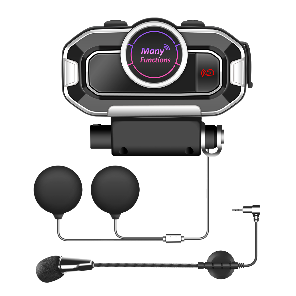 V9 Bluetooth Wireless Motorcycle Helmet Headset Waterproof FM Calling Music Headphone (No Certification)
V9 Bluetooth Wireless Motorcycle Helmet Headset Waterproof FM Calling Music Headphone (No Certification)