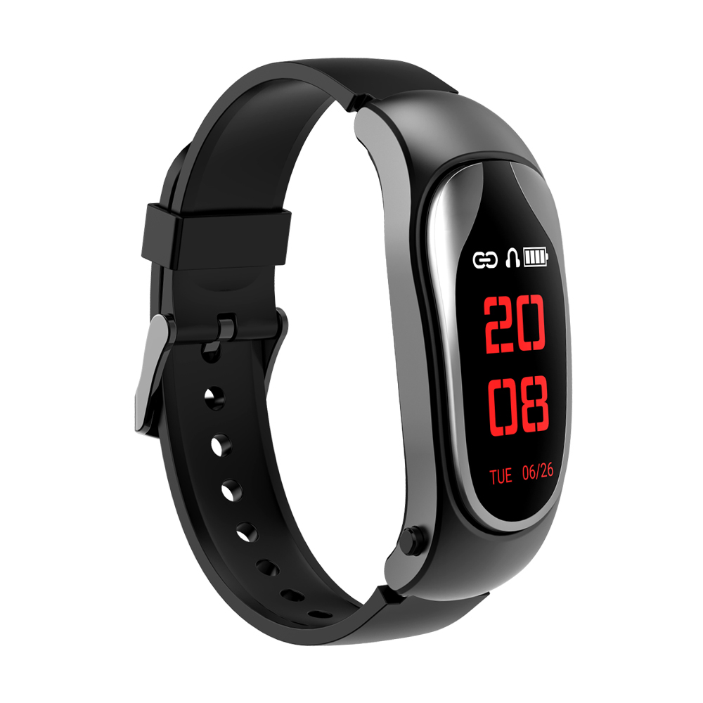 Lemonda Smart KR04 IP67 Водонепроницаемый 0,96-дюймовый Умный Браслет Фитнес-трекер - Черный
Lemonda Smart KR04 IP67 Водонепроницаемый 0,96-дюймовый Умный Браслет Фитнес-трекер - Черный