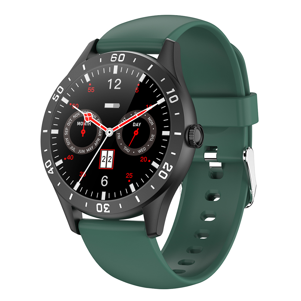 H18 1.2 inch Full Touch Screen Smart Watch Health Monitoring Fitness Tracker IP67 Waterproof Smartwatch - Green
H18 1.2 inch Full Touch Screen Smart Watch Health Monitoring Fitness Tracker IP67 Waterproof Smartwatch - Green