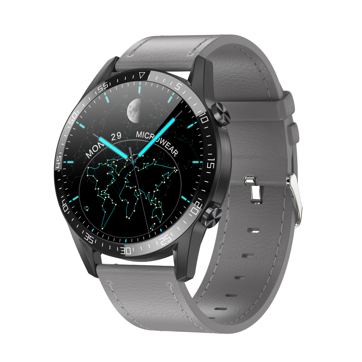 M4 Pro IP68 Водонепроницаемые Bluetooth Call Music Player Fitness Smart Watch Monitor Monitor Monitor - Кожаный Ремешок/серый
M4 Pro IP68 Водонепроницаемые Bluetooth Call Music Player Fitness Smart Watch Monitor Monitor Monitor - Кожаный Ремешок/серый