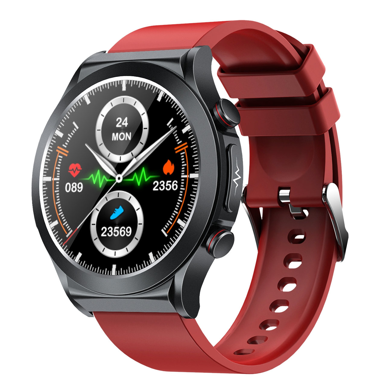 Tk21p 1,39-zoll-smart Watch Ekg Puls Physiotherapie Blutzuckermonitor Sportarmband, Silikongurt - Rot
Tk21p 1,39-zoll-smart Watch Ekg Puls Physiotherapie Blutzuckermonitor Sportarmband, Silikongurt - Rot