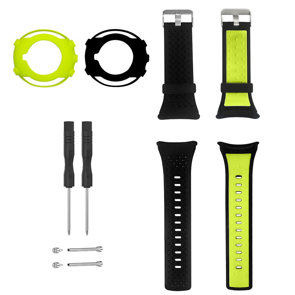 Watch Band Strap with Protection Cases and Install Tools for Suunto Core Series Watch - Black/Green, Other Phone Models
Watch Band Strap with Protection Cases and Install Tools for Suunto Core Series Watch - Black/Green, Other Phone Models