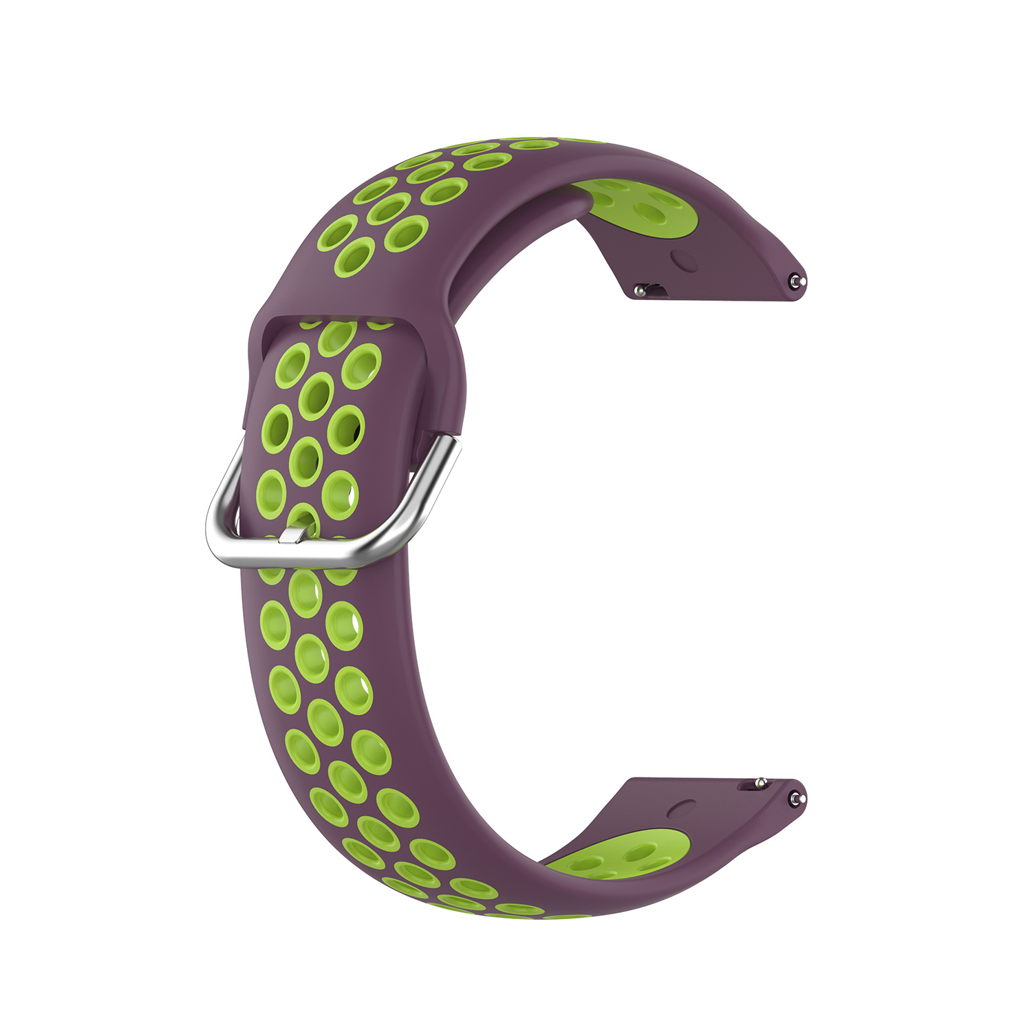 20mm Dual Color Silicone Smart Watch Strap for Huami Amazfit Youth Edition/Huawei GT2 42MM - Purple/Yellowgreen, Huawei Watch GT 2 42mm
20mm Dual Color Silicone Smart Watch Strap for Huami Amazfit Youth Edition/Huawei GT2 42MM - Purple/Yellowgreen, Huawei Watch GT 2 42mm