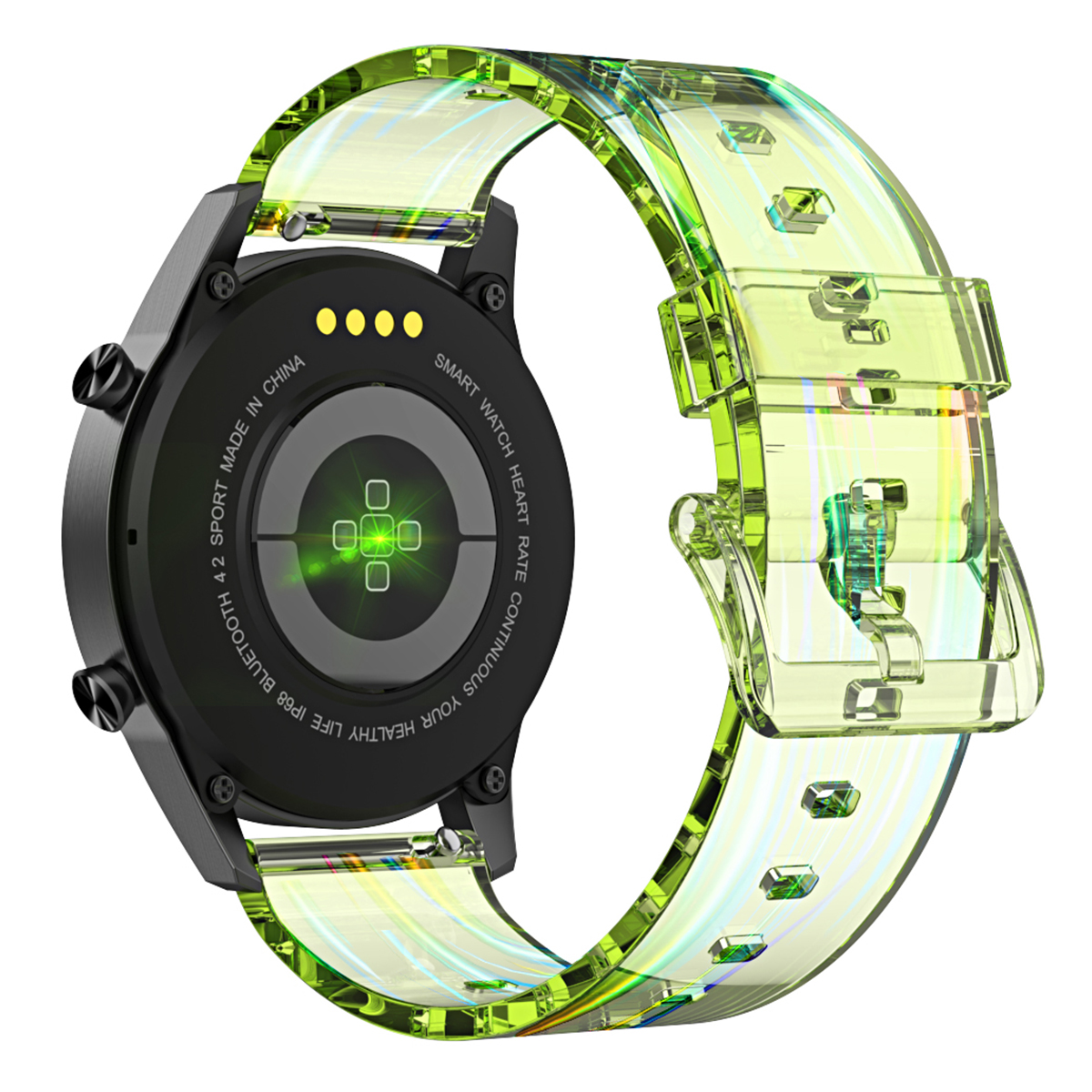 20 Мм Soft TPU Watch Band Прозрачный Наручный Ремешок Для Samsung Galaxy Watch 4/4 Classic / Huawei Watch 2 / Garmin Forerunner 245/645. - Прозрачный Зеленый, Gear Sport
20 Мм Soft TPU Watch Band Прозрачный Наручный Ремешок Для Samsung Galaxy Watch 4/4 Classic / Huawei Watch 2 / Garmin Forerunner 245/645. - Прозрачный Зеленый, Gear Sport