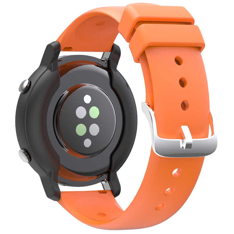 Solid Color Silicone 20mm Watch Strap for Huawei Watch GT2 42mm / Huami Amazfit GTS 3 - Orange, Other Smartwatch Models
Solid Color Silicone 20mm Watch Strap for Huawei Watch GT2 42mm / Huami Amazfit GTS 3 - Orange, Other Smartwatch Models