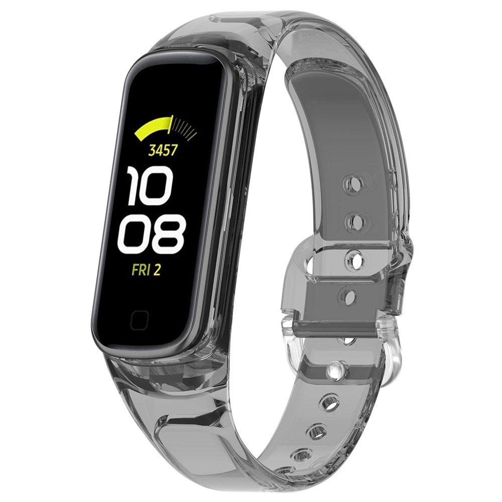 Для Samsung Galaxy Fit2 SM-R220 Мягкий TPU Изменение Цвета Под Солнечным Светом Прозрачный Интеллектуальный Браслет Браслет - Черный, Galaxy Fit2
Для Samsung Galaxy Fit2 SM-R220 Мягкий TPU Изменение Цвета Под Солнечным Светом Прозрачный Интеллектуальный Браслет Браслет - Черный, Galaxy Fit2