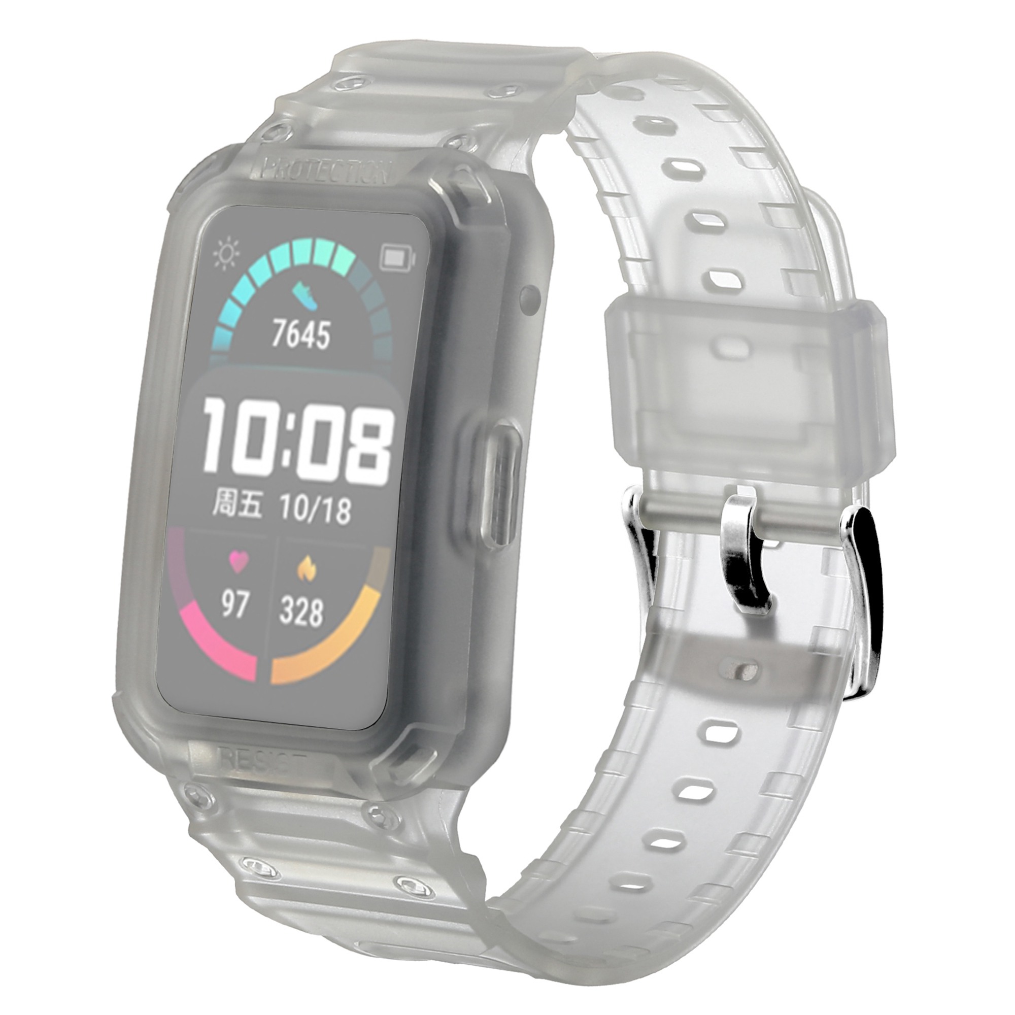 Для Huawei Watch Fit/Honor Watch es Soft TPU Watch Band Регулируемая Замена Ремня Запястья + Watch Case - Матовая/прозрачная, Huawei Watch Fit
Для Huawei Watch Fit/Honor Watch es Soft TPU Watch Band Регулируемая Замена Ремня Запястья + Watch Case - Матовая/прозрачная, Huawei Watch Fit