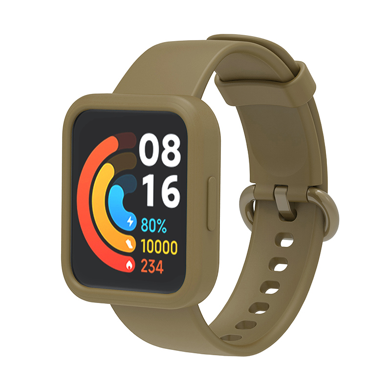 Для Xiaomi Redmi Watch 2/Redmi Watch 2 Lite Solid Color Silicone Watch Bess Bess + Crop-Roof Watch Case - Легкий Кофе/легкий Кофе/легкий Кофе, Xiaomi Redmi Watch 2
Для Xiaomi Redmi Watch 2/Redmi Watch 2 Lite Solid Color Silicone Watch Bess Bess + Crop-Roof Watch Case - Легкий Кофе/легкий Кофе/легкий Кофе, Xiaomi Redmi Watch 2