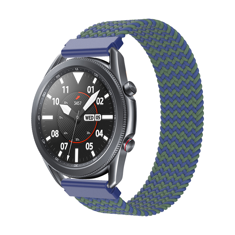 Для Samsung Galaxy Watch3 45 -мм Спортивного Нейлонового Плетеного Ремня Регулируемая Замена Часовых Часов, Размер: xl - W-форма Синий/зеленый, Galaxy Watch3 45mm
Для Samsung Galaxy Watch3 45 -мм Спортивного Нейлонового Плетеного Ремня Регулируемая Замена Часовых Часов, Размер: xl - W-форма Синий/зеленый, Galaxy Watch3 45mm
