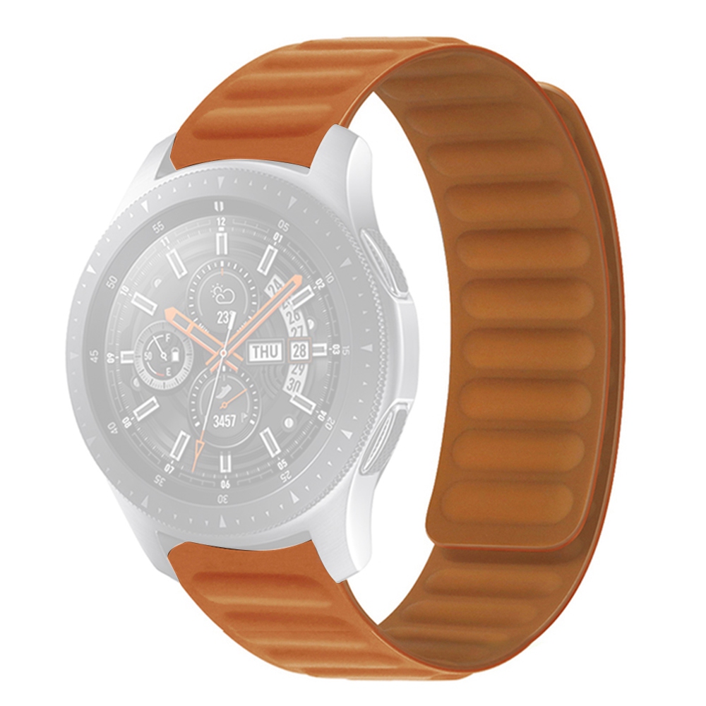 Für Samsung Galaxy Watch 5 40 mm / 44 mm / Sieh Dir 5 Pro 45mm Magnetic Silicon Watch Bandersatz Handgelenkriemen an - Goldbraun, Galaxy Watch 5 40mm
Für Samsung Galaxy Watch 5 40 mm / 44 mm / Sieh Dir 5 Pro 45mm Magnetic Silicon Watch Bandersatz Handgelenkriemen an - Goldbraun, Galaxy Watch 5 40mm