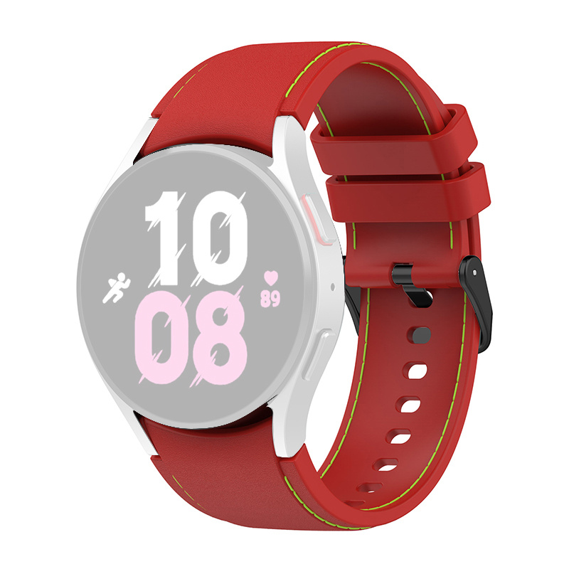 Для Samsung Galaxy Watch 5 40 мм / 44 мм / Смотреть 5 Pro 45mm Watch Band Silicone Shitking Line Line Заменяющий Ремень Запястья с Черной Пряжкой, Размер L - Красный / Зеленый, Galaxy Watch 5 40mm
Для Samsung Galaxy Watch 5 40 мм / 44 мм / Смотреть 5 Pro 45mm Watch Band Silicone Shitking Line Line Заменяющий Ремень Запястья с Черной Пряжкой, Размер L - Красный / Зеленый, Galaxy Watch 5 40mm