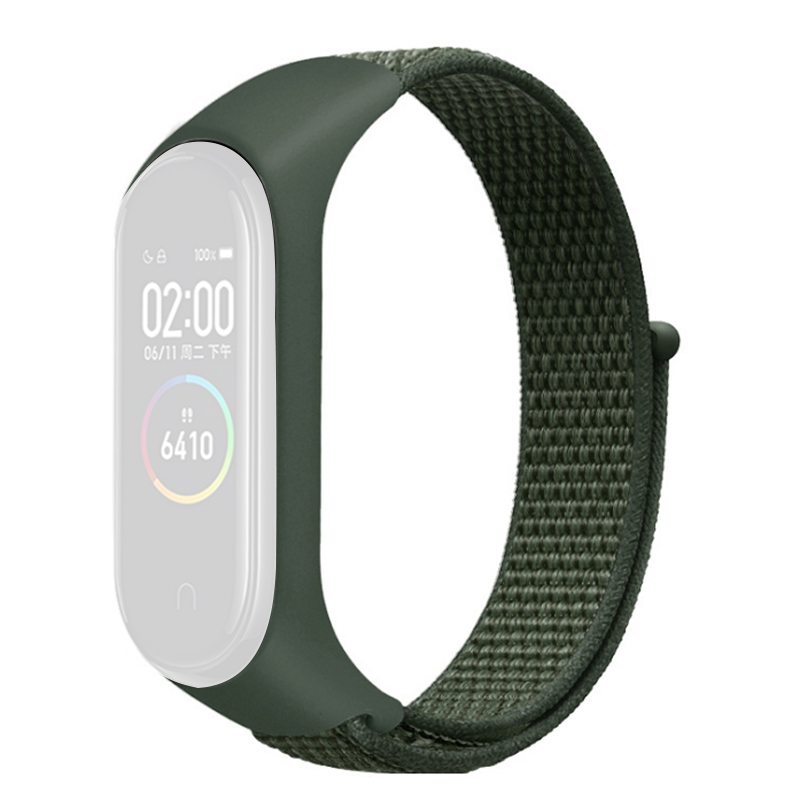 Для Xiaomi Mi Band 3 / 4 / 5 / 6 / 7 Nylon Watch Band Регулируемая Замена Браслета Для Ремешка Для Спортивной Петли - Армейский Зеленый, Xiaomi Mi Band 3
Для Xiaomi Mi Band 3 / 4 / 5 / 6 / 7 Nylon Watch Band Регулируемая Замена Браслета Для Ремешка Для Спортивной Петли - Армейский Зеленый, Xiaomi Mi Band 3