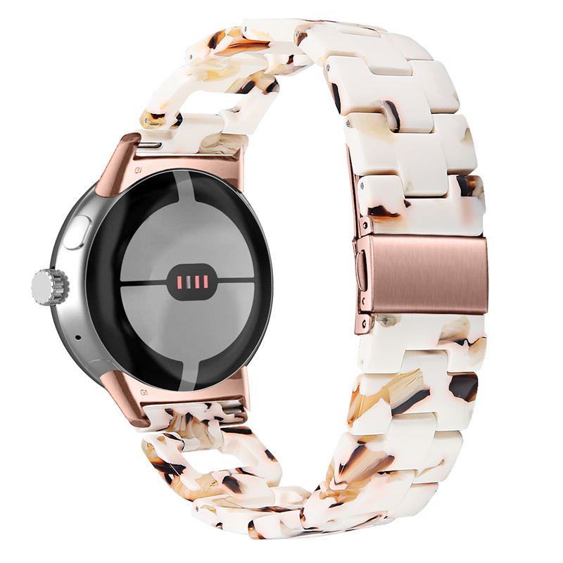 Для Google Pixel Watch D Смоловый Ремешок с Заменой Пряжки из Нержавеющей Стали из Нержавеющей Стали - Nougat, Google Pixel Watch
Для Google Pixel Watch D Смоловый Ремешок с Заменой Пряжки из Нержавеющей Стали из Нержавеющей Стали - Nougat, Google Pixel Watch