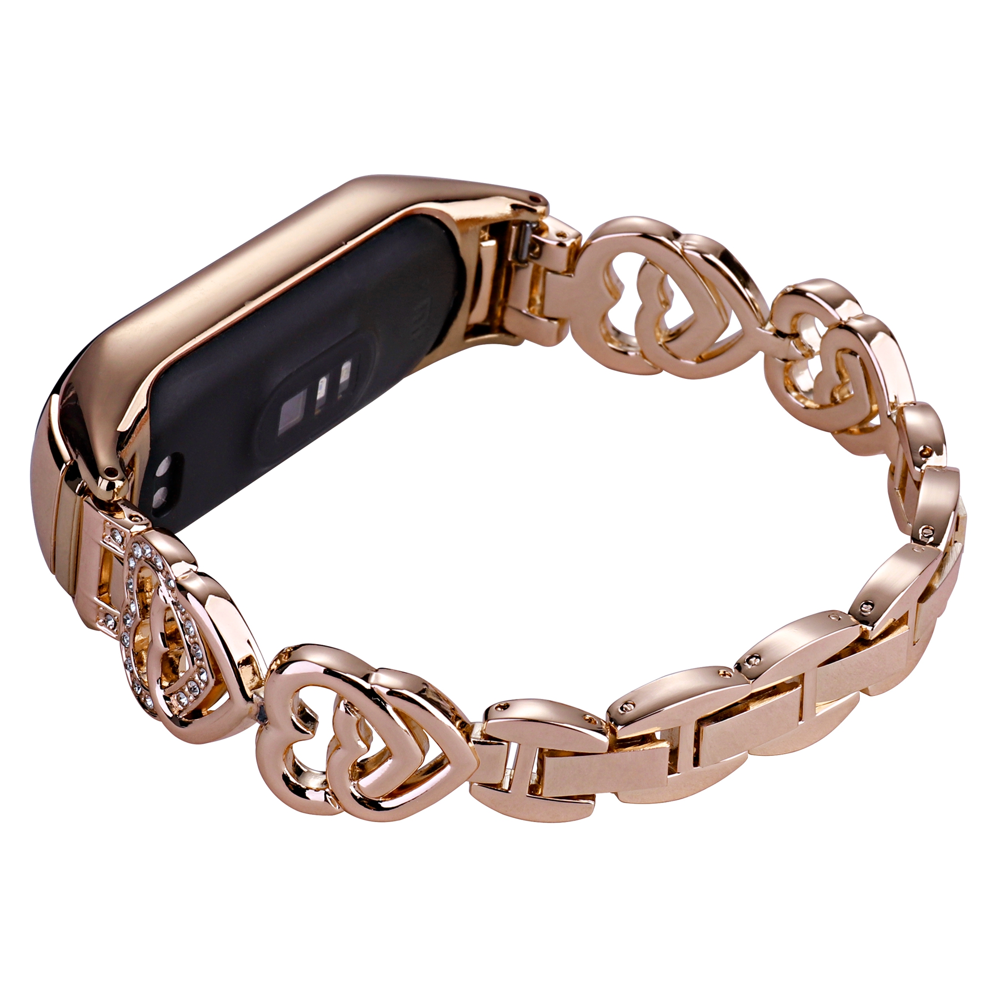 Für Xiaomi Mi Band 5 / Band 6 Ersatzwache -gurt Strass Dekoration Metal Watchband - Roségold, Xiaomi Mi Band 6
Für Xiaomi Mi Band 5 / Band 6 Ersatzwache -gurt Strass Dekoration Metal Watchband - Roségold, Xiaomi Mi Band 6