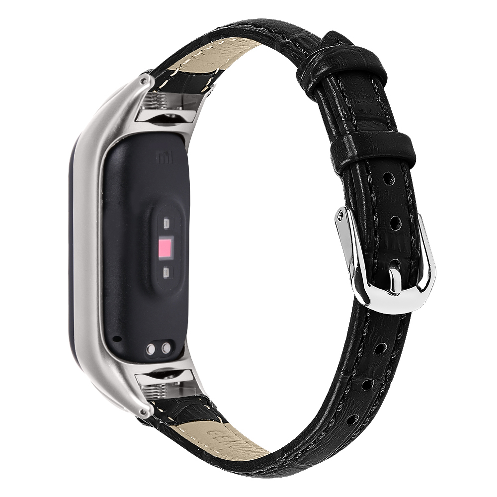 Für Xiaomi Smart Band 8 Armband Gurt Crocodile Textur Top Layer Cowide Leder Uhrenband - Schwarz, Xiaomi Smart Band 8
Für Xiaomi Smart Band 8 Armband Gurt Crocodile Textur Top Layer Cowide Leder Uhrenband - Schwarz, Xiaomi Smart Band 8