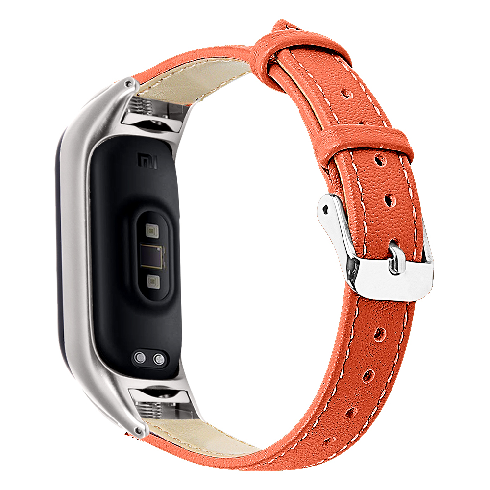 Für Xiaomi Smart Band 8 Watch Bands Echte Kuhläden -lederbänder Mit Silver Watch Hülle - Orange, Xiaomi Smart Band 8
Für Xiaomi Smart Band 8 Watch Bands Echte Kuhläden -lederbänder Mit Silver Watch Hülle - Orange, Xiaomi Smart Band 8