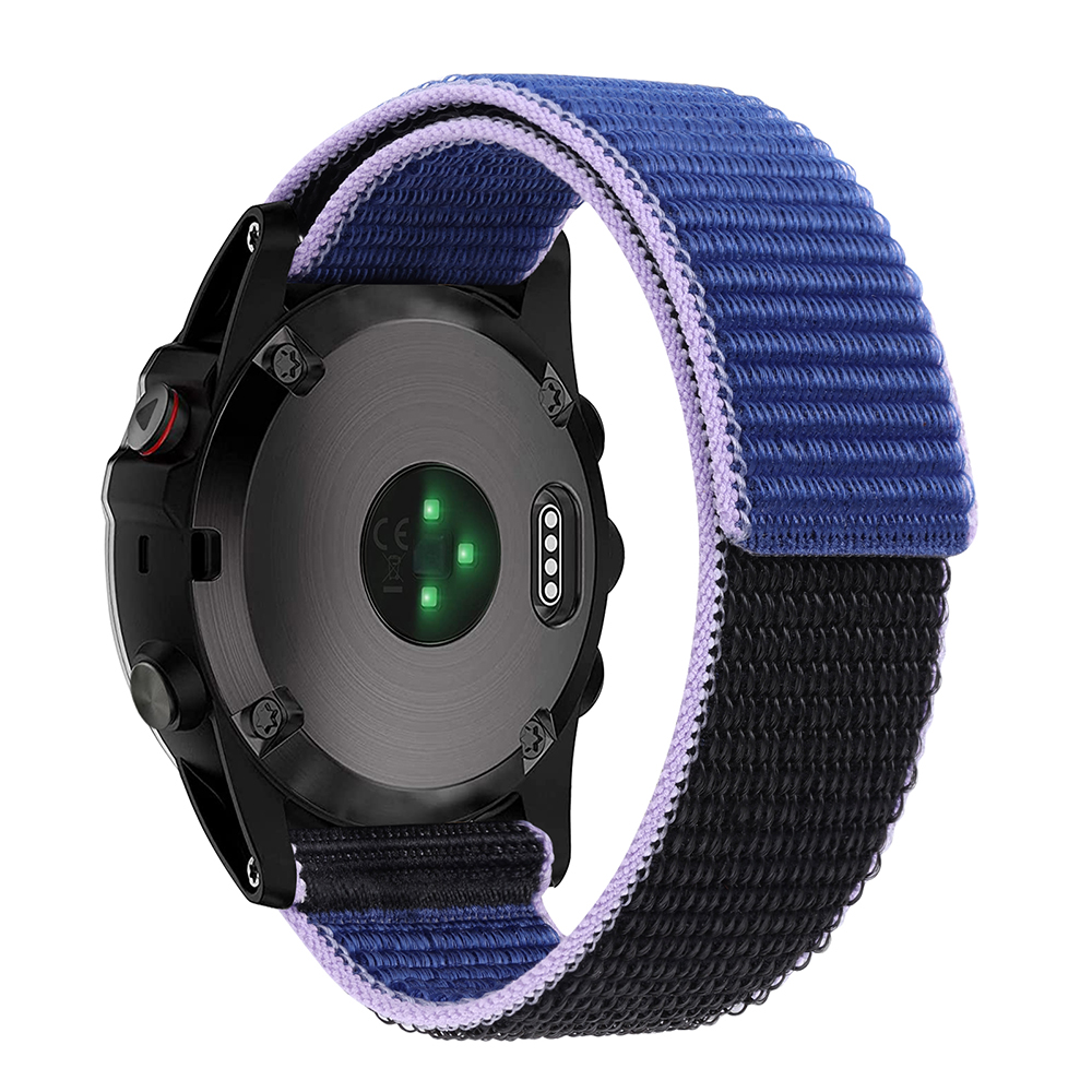 Für Garmin Tactix 7 Pro / Fenix 7x / Fenix 6x Pro Stitching Uhrengurt 26 mm Verstellbares Schleifen -nylon -handgelenkband - Blau+schwarz, Other Smartwatch Models
Für Garmin Tactix 7 Pro / Fenix 7x / Fenix 6x Pro Stitching Uhrengurt 26 mm Verstellbares Schleifen -nylon -handgelenkband - Blau+schwarz, Other Smartwatch Models