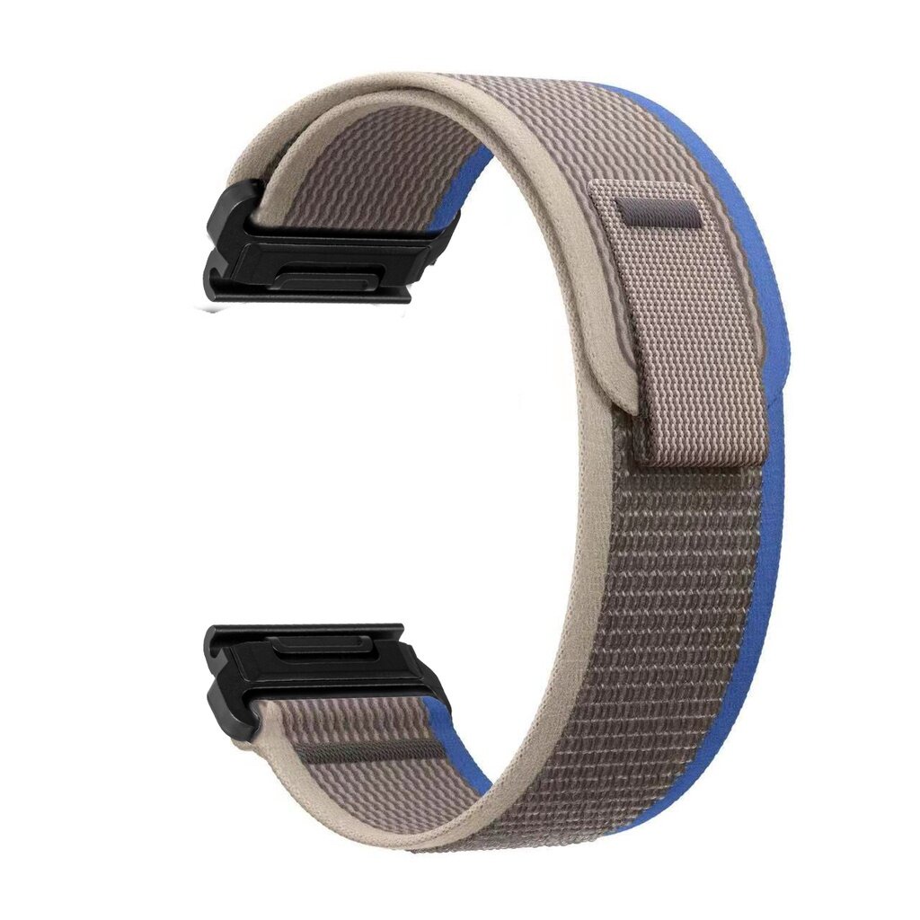 Für Garmin Tactix 7 Pro / Fenix 7x / Fenix 6x Pro 26mm Nylon Watch Band Trail Loop Verstellbarer Handgelenksgurt - Blau, Other Smartwatch Models
Für Garmin Tactix 7 Pro / Fenix 7x / Fenix 6x Pro 26mm Nylon Watch Band Trail Loop Verstellbarer Handgelenksgurt - Blau, Other Smartwatch Models