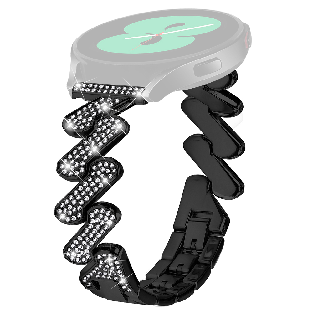 Für Samsung Galaxy Watch Active / Active2 40 mm 44 mm Strasssteuer -uhrengurt 20mm Zinklegungshandgelenk Band - Schwarz, Galaxy Watch Active
Für Samsung Galaxy Watch Active / Active2 40 mm 44 mm Strasssteuer -uhrengurt 20mm Zinklegungshandgelenk Band - Schwarz, Galaxy Watch Active