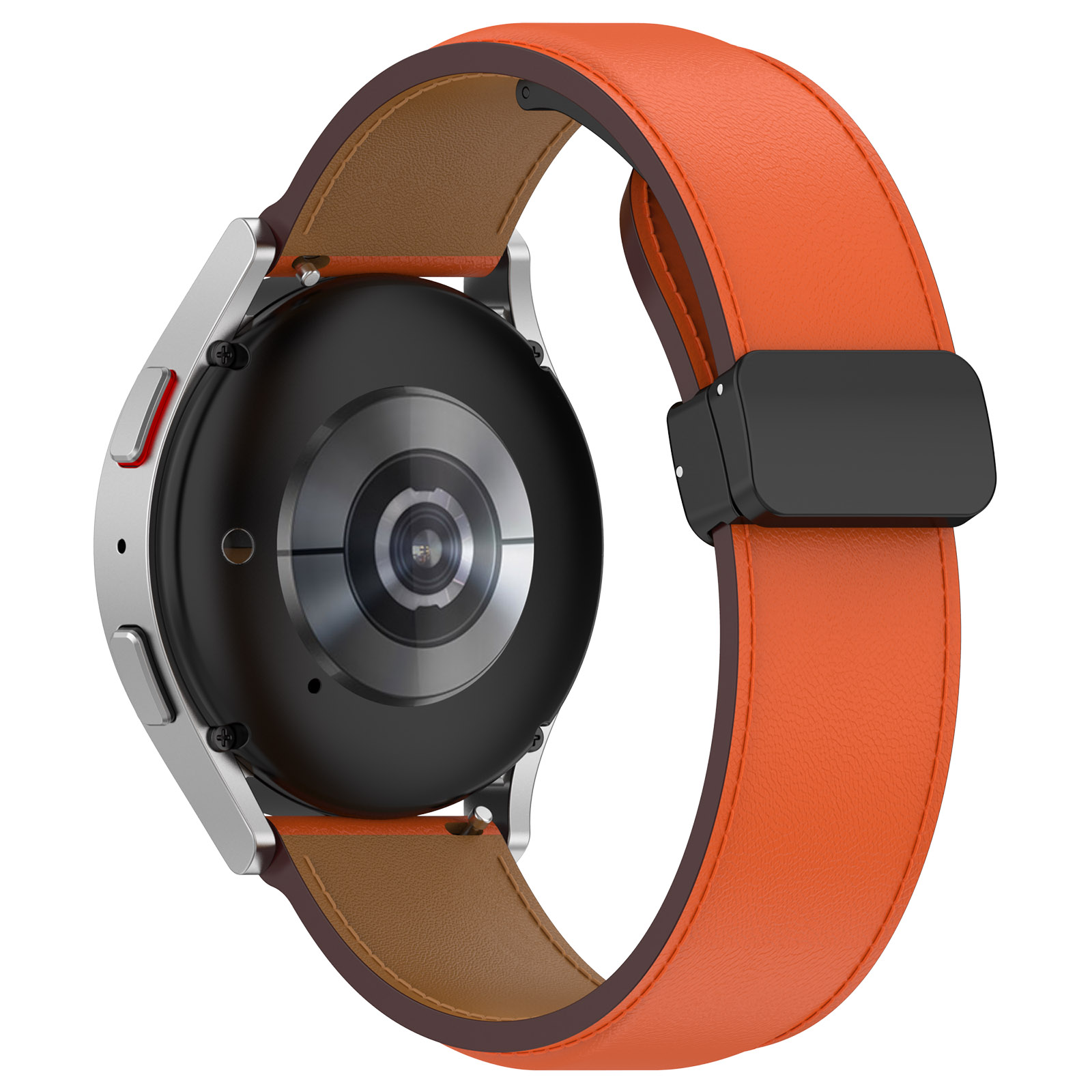 20mm Uhrenband Für Samsung Galaxy Watch6 40mm 44mm / Watch6 Classic 43 mm 47 Mm, Echter Kuhlederklappschnalle -schnalle -gurt - Orange, Galaxy Watch6 40mm
20mm Uhrenband Für Samsung Galaxy Watch6 40mm 44mm / Watch6 Classic 43 mm 47 Mm, Echter Kuhlederklappschnalle -schnalle -gurt - Orange, Galaxy Watch6 40mm