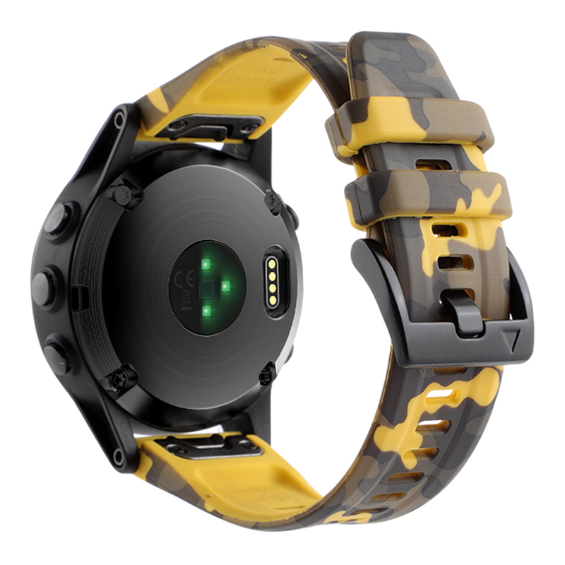 Silikon Uhrenband Für Garmin Fenix 7x / 6x, Tarnmuster 26 mm Schnellfreisetz - Tarngelb, Garmin Fenix 7X
Silikon Uhrenband Für Garmin Fenix 7x / 6x, Tarnmuster 26 mm Schnellfreisetz - Tarngelb, Garmin Fenix 7X