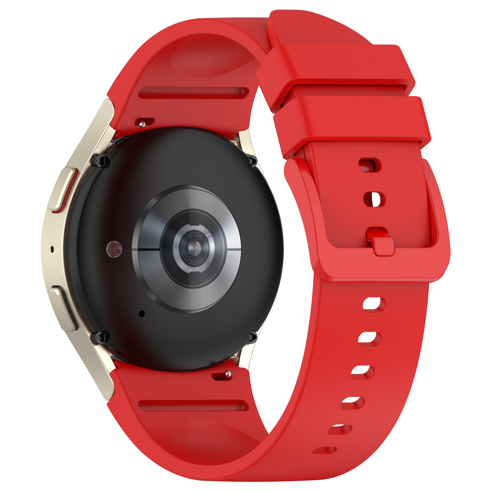 Für Samsung Galaxy Watch6 40 mm / 44 mm / Watch6 Classic 43mm / 47 mm Silikon Uhrenband Verstellbarer Riemen Mit Bunten Schnalle - Rot, Galaxy Watch6 40mm
Für Samsung Galaxy Watch6 40 mm / 44 mm / Watch6 Classic 43mm / 47 mm Silikon Uhrenband Verstellbarer Riemen Mit Bunten Schnalle - Rot, Galaxy Watch6 40mm