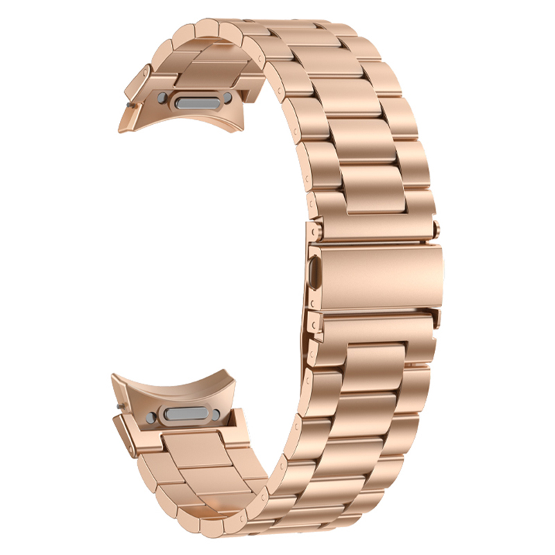Für Samsung Galaxy Watch6 / Watch6 Classic / Uhr 5 / Watch 5 Pro Flat Schnalle Watch Armband Metall Ersatzuhr Band - Roségold, Galaxy Watch6 40mm
Für Samsung Galaxy Watch6 / Watch6 Classic / Uhr 5 / Watch 5 Pro Flat Schnalle Watch Armband Metall Ersatzuhr Band - Roségold, Galaxy Watch6 40mm