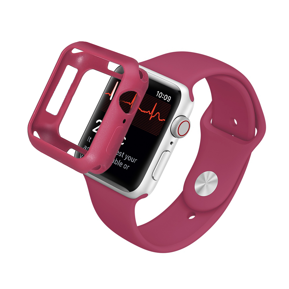 Soft TPU Watch Frame Защитная Крышка Бампера Для Apple Watch Series 5/4 44 Мм - Роза, Apple Watch Series 5 44mm
Soft TPU Watch Frame Защитная Крышка Бампера Для Apple Watch Series 5/4 44 Мм - Роза, Apple Watch Series 5 44mm