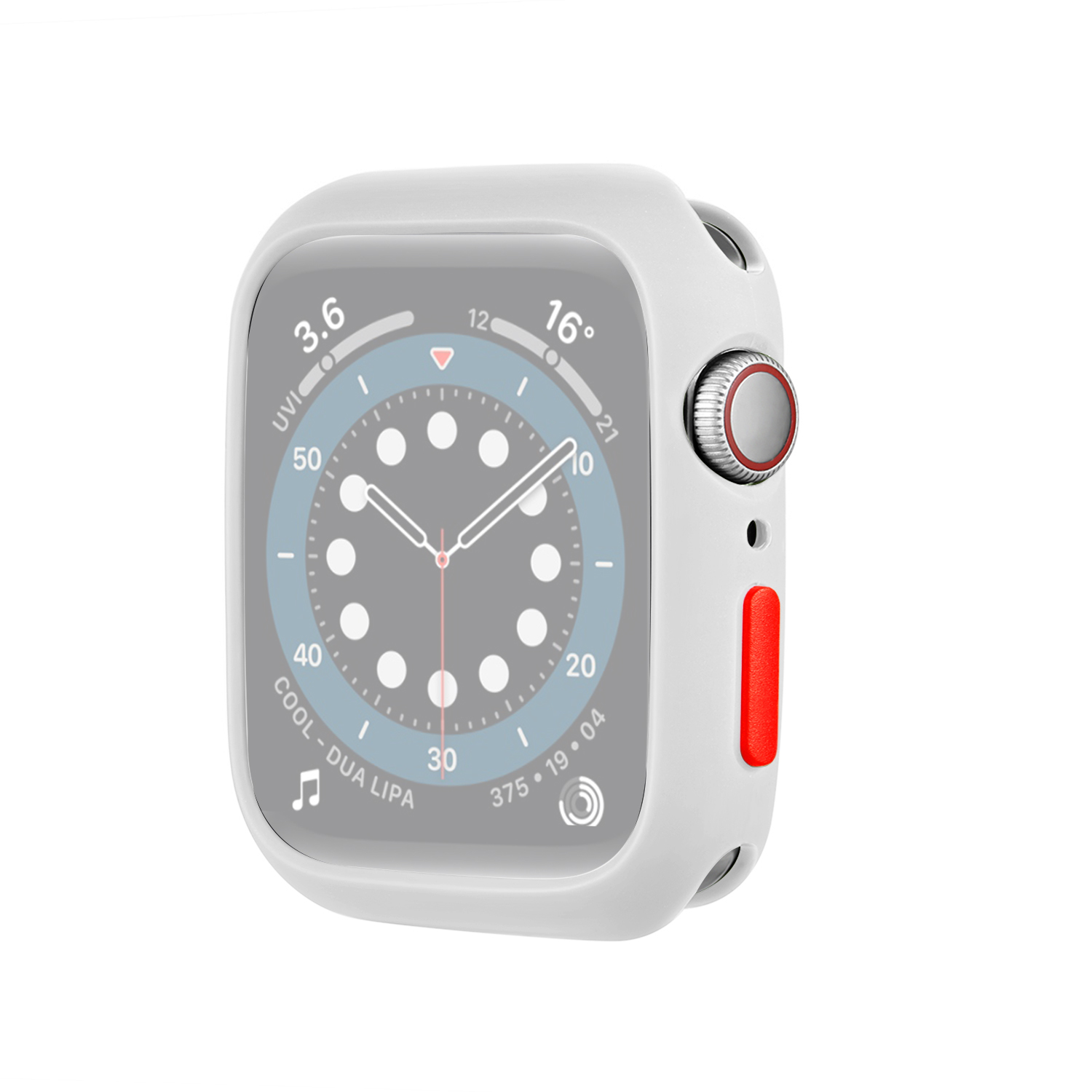 Candy Color Soft Silicone Smartwatch Protective Cover for Apple Watch Series 3/2/1 42mm - White / Red, Apple Watch Series 3 42mm
Candy Color Soft Silicone Smartwatch Protective Cover for Apple Watch Series 3/2/1 42mm - White / Red, Apple Watch Series 3 42mm