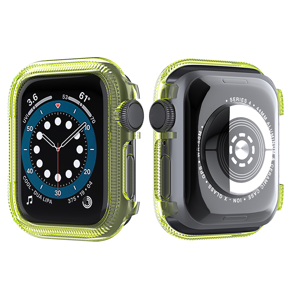 Smart Watch Clear Case Comparify PC Protective Cover Frame Для Apple Watch Series 6/5/4 / SE 44mm - Прозрачный Желтый, Apple Watch Series 6 44mm
Smart Watch Clear Case Comparify PC Protective Cover Frame Для Apple Watch Series 6/5/4 / SE 44mm - Прозрачный Желтый, Apple Watch Series 6 44mm
