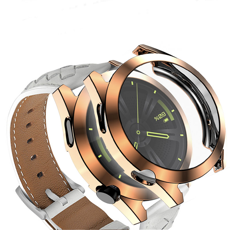 For Huawei Watch GT 3 46mm Full Coverage TPU Electroplate Smart Watch Protective Frame Case - Rose Gold, Other Huawei Models
For Huawei Watch GT 3 46mm Full Coverage TPU Electroplate Smart Watch Protective Frame Case - Rose Gold, Other Huawei Models